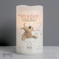 Personalised Boofle It's a Girl Nightlight LED Candle Extra Image 3 Preview